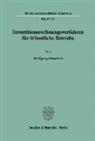 Wolfgang Ossadnik - Investitionsrechnungsverfahren für öffentliche Betriebe.