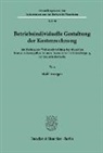 Ralf Krieger - Betriebsindividuelle Gestaltung der Kostenrechnung.