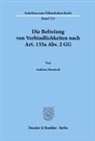 Andreas Haratsch - Die Befreiung von Verbindlichkeiten nach Art. 135a Abs. 2 GG.