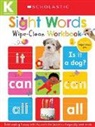 Scholastic - Sight Words: Scholastic Early Learners (Wipe-Clean Workbook)