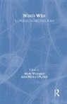 Alan Parker, Parker Alan, Mark Willhardt - Who's Who in Twentieth Century World Poetry