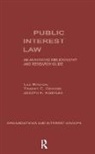 Lee Epstein, Tracey E. George, George Tracey E., Joseph F. Kobylka, Kobylka Joseph F. - Public Interest Law
