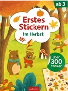 Sarah Dietz - Erstes Stickern - Im Herbst
