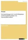 Anonymous - Die Auswirkungen der Covid-19-Pandemie auf das Umlaufvermögen von Automobilherstellern