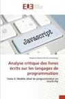 Magloire Muleka Ditoka Wa Kalenga - Analyse critique des livres écrits sur les langages de programmation