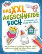 Lisa Malua - Das XXL-Ausschneidebuch - Ausschneiden für Kinder ab 4 Jahren: Das fördernde A4-Bastelbuch. Schneiden, Kleben und Malen mit Spaß! Inkl. Scherenführerschein für die Motivation