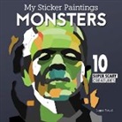 Logan Powell - My Sticker Paintings: Monsters