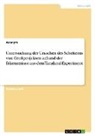 Anonymous - Untersuchung der Ursachen des Scheiterns von Großprojekten anhand der Erkenntnisse aus dem Tanaland-Experiment
