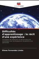 Eliane Fernandes Limão - Difficultés d'apprentissage : le récit d'une expérience