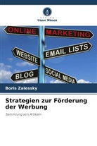 Boris Zalessky - Strategien zur Förderung der Werbung