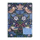 Galison, William Morris - William Morris Strawberry Thief Handmade Embroidered B5 Journal