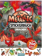 Sebastian Coenen - Das Metallic-Stickerbuch - Drachen