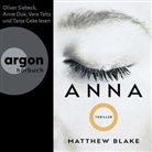 Matthew Blake, Anne Düe, Tanja Geke, Oliver Siebeck, Vera Teltz - Anna O., 2 Audio-CD, 2 MP3 (Hörbuch)