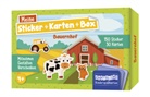 Vanessa Götz, Carmen Kenzel - Meine Sticker + Karten + Box - Bauernhof, m. 1 Beilage