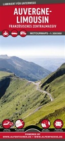 MoTourMedia - MoTourMaps Auvergne-Limousin Auto- und Motorradkarte 1:300.000