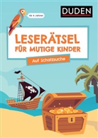 Janine Eck, Ulrike Rogler - Leserätsel für mutige Kinder - Auf Schatzsuche - Ab 6 Jahren