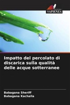 Babagana Kachalla, Babagana Sheriff - Impatto del percolato di discarica sulla qualità delle acque sotterranee