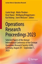 Wolfgang Brüggemann, Malte Fliedner, Knut Haase, Knut Haase et al, Kai Hoberg, Joern Meissner... - Operations Research Proceedings 2023