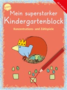 Viola Reese, Lena Roth, Schmie, Katja Schmiedeskamp, Edith Thabet, Viola Reese... - Mein superstarker Kindergartenblock. Konzentrations- und Zählspiele