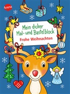 Corina Beurenmeister, Corina Beurenmeister - Mein dicker Mal- und Bastelblock. Frohe Weihnachten