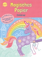 Nicola Dehmer, Nicola Dehmer - Magisches Papier - Das Malbuch mit dem Wow-Effekt. Einhörner