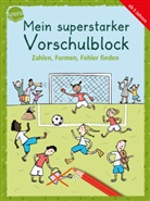 Friederike Barnhusen, Uta Bettzieche, Woernle, Uta Bettzieche, Hela Woernle - Mein superstarker Vorschulblock. Zahlen, Formen, Fehler finden