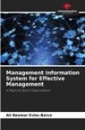 Ali Neomar Evies Barco - Management Information System for Effective Management