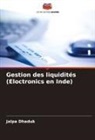 Jalpa Dhaduk - Gestion des liquidités (Eloctronics en Inde)
