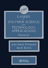 Jean-Pierre Fouassier, Jan F. Rabek, Jan F. (Polymer Research Groupe Rabek, Rabek Jan F. - Lasers in Polymer Science and Technolgy
