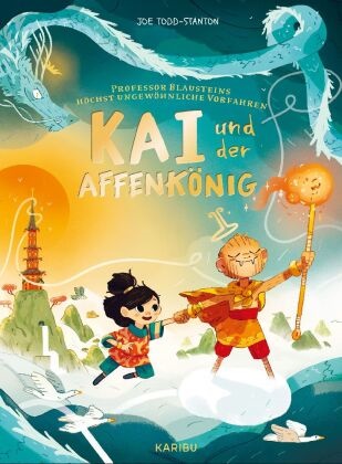 Joe Todd-Stanton, Joe Todd-Stanton - Professor Blausteins höchst ungewöhnliche Vorfahren (Band 4) - Kai und der Affenkönig - Graphic Novel Reihe mit mythologischen Abenteuern für Jungen und Mädchen ab 6 Jahren