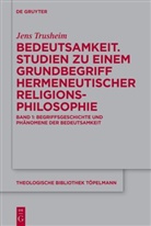 Jens Trusheim - Jens Trusheim: Bedeutsamkeit. Studien zu einem Grundbegriff hermeneutischer Religionsphilosophie. 211/1-3 - Vol 211/1: Bedeutsamkeit. Studien zu einem Grundbegriff hermeneutischer Religionsphilosophie