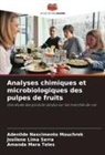 Adenilde Nascimento Mouchrek, Josilene Lima Serra, Amanda Mara Teles - Analyses chimiques et microbiologiques des pulpes de fruits
