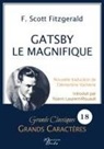 F. Scott Fitzgerald - Gatsby le Magnifique en grands caractères