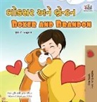 Kidkiddos Books, Inna Nusinsky - Boxer and Brandon (Gujarati English Bilingual Children's Book)