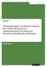 Anonymous - "Schattenspringer" von Daniela Schreiter. Wie erleben Menschen im Autismusspektrum die Kultur der Menschen außerhalb des Spektrums?