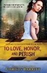 Christy Barritt - To Love, Honor and Perish