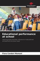 Flora Condori Mamani - Educational performance at school
