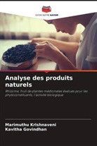 Kavitha Govindhan, Marimuthu Krishnaveni - Analyse des produits naturels