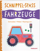 Amanda Lott, Amanda Gulliver, Tessloff Verlag Ragnar Tessloff GmbH &amp; Co.KG - Schnippel-Spaß. Fahrzeuge. Schneiden - Malen - Nachspuren