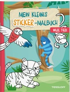 Alberta Kiel Produkt Design Atelier, Alberta Kiel - Mein kleines Sticker-Malbuch. Wilde Tiere