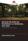 Arthur Beltrão Telló - Journal de bord du feuilleton La faiblesse, ton nom