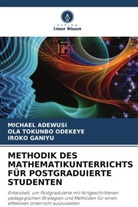 MICHAEL ADEWUSI, IROK GANIYU, IROKO GANIYU, OLA TOKUNBO ODEKEYE - METHODIK DES MATHEMATIKUNTERRICHTS FÜR POSTGRADUIERTE STUDENTEN