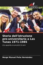 Norge Manuel Peña Hernández - Storia dell'istruzione pre-universitaria a Las Tunas 1971-1985