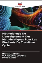 Michael Adewusi, Iroko Ganiyu, Ola Tokunbo Odekeye - Méthodologie De L'enseignement Des Mathématiques Pour Les Étudiants De Troisième Cycle