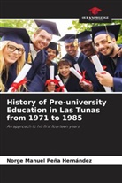 Norge Manuel Peña Hernández - History of Pre-university Education in Las Tunas from 1971 to 1985