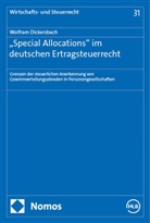 Wolfram Dickersbach - "Special Allocations" im deutschen Ertragsteuerrecht