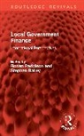 Ronan (University of Glasgow Paddison, Stephen Bailey, Ronan Paddison, Paddison Ronan - Local Government Finance