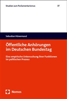 Sebastian Hünermund - Öffentliche Anhörungen im Deutschen Bundestag