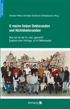 Christian Rittner, Stradmann-Bellinghausen, Beate Stradmann-Bellinghausen - O meine lieben Doktoranden und Nichtdoktoranden
