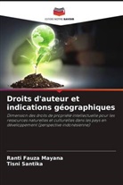 Ranti Fauza Mayana, Tisni Santika - Droits d'auteur et indications géographiques